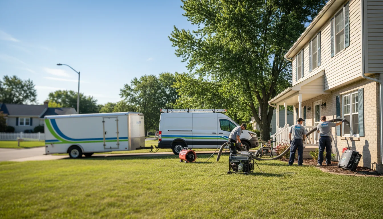 Flooded Basement Restoration And Cleanup With Repair in Falls City, NE near me